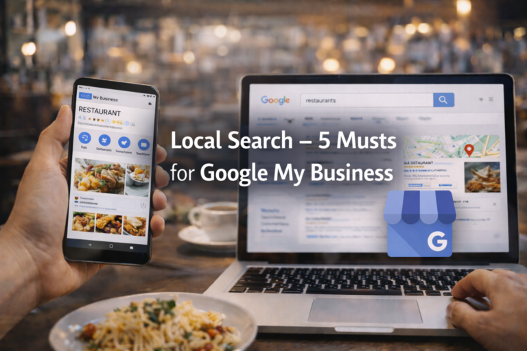 Local search for restaurants