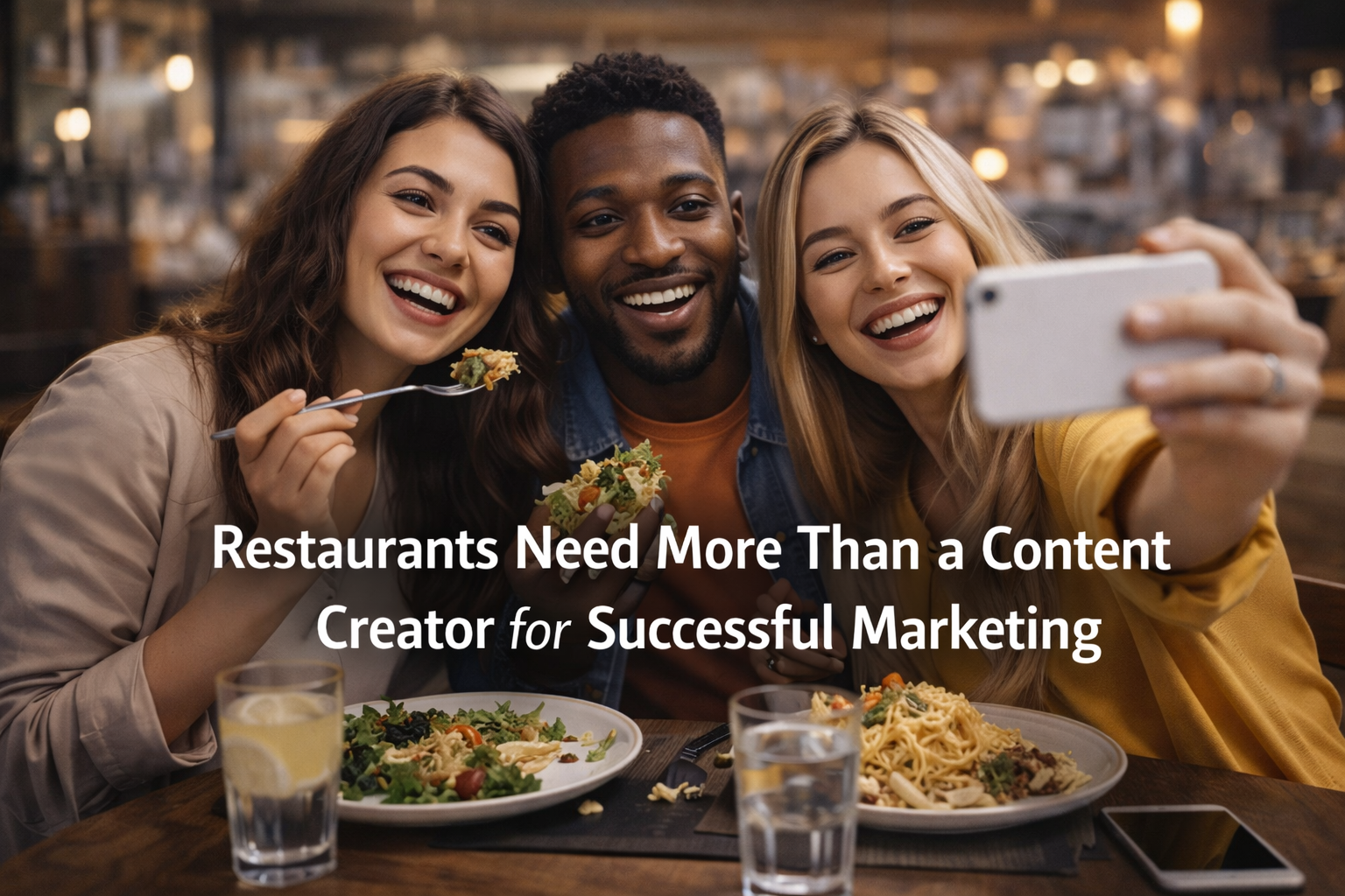 Restaurants Need More Than a Content Creator for Successful Marketing